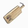 Personalised Dachshund Engraved Acacia Serving Board, thumbnail 3 of 9