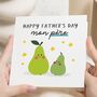 French Fathers Day Card For Dad, thumbnail 1 of 7