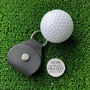 Personalised Okayest Golfer Golf Ball Marker And Holder, thumbnail 1 of 2