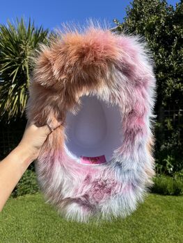 Pastel Fur Cowboy Hat, 6 of 10