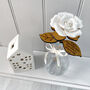 Handmade Wood Pottery Rose Anniversary Flower, thumbnail 7 of 7
