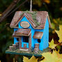 Woodland Personalised Hanging Bird House, thumbnail 1 of 8
