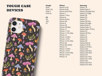 Mushrooms Phone Case, 2 of 2