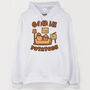 Couch Potatoes Women's Slogan Hoodie, thumbnail 5 of 5