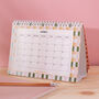 2023 Desk Calendar A5 | Checkers Pastels, thumbnail 2 of 12