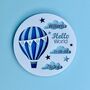 Personalised New Baby Keepsake Or Announcement Plaque, thumbnail 4 of 5