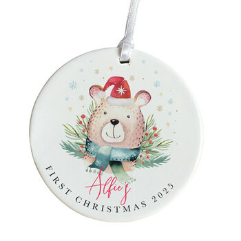 Personalised Baby’s First Christmas Ornament, 2 of 7