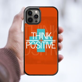 Think Positive iPhone Case, 3 of 4