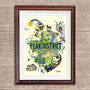 Sheffield Map Print, thumbnail 2 of 4