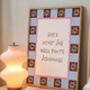 Life's Never Dull Quote Print, thumbnail 3 of 3