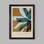 Floraison Bleue Botanical Print, thumbnail 1 of 2