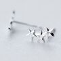 Friends Are Like Stars Christmas Star Stud Earrings, thumbnail 2 of 6