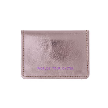 Leather Travel Card Holder For Women, 7 of 10