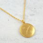 'Friendship' Amulet Coin Necklace, thumbnail 1 of 11