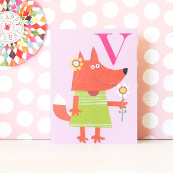 Mini V For Vixen Card, 3 of 5