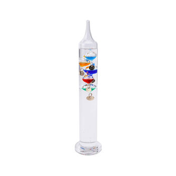 Glass Galileo Thermometer With Gift Box, 4 of 6