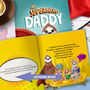 My Superhero Daddy Personalised Keepsake Book, thumbnail 2 of 11