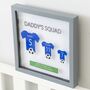 Personalised Family Sports T Shirt Frame, thumbnail 4 of 8