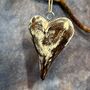 Hand Carved Wooden Heart And Star Decorations, thumbnail 2 of 9