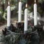Advent Candle Holder With Spikes For Four Candles, thumbnail 3 of 3
