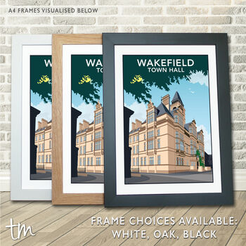 Wakefield Town Hall, West Yorkshire Print, 2 of 5