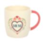 Mum Mug | Folk Heart Pattern, thumbnail 5 of 5