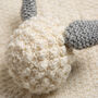 Lionel Lamb Baby Comforter Easy Knitting Kit, thumbnail 2 of 10