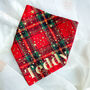 Personalised Christmas Dog Bandana, thumbnail 2 of 6