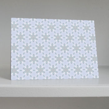 Crystal Clear, Set Of Six Contemporary Cards, 6 of 8