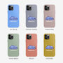 Personalised Sleeping Elephant Name Phone Case, thumbnail 6 of 6