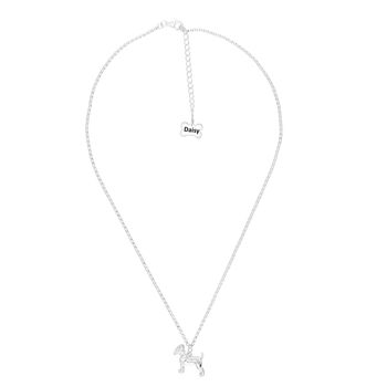 Personalised Schnauzer Sterling Silver Necklace, 3 of 9