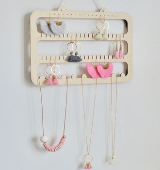 Handmade Earring And Necklace Hanger And Organiser, 4 of 11