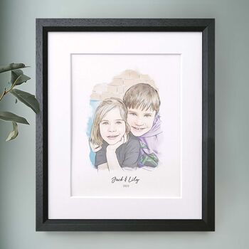 Mummy And Me Detailed Illustration For Mother's Day, 7 of 10