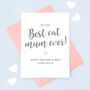 To The Best Cat Mum Ever! Mother's Day Card, thumbnail 1 of 4