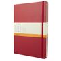 Personalised Moleskine Classic Notebook – Scarlet Red Extra Large, thumbnail 2 of 8