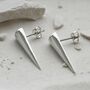 Sterling Silver Spike Studs, thumbnail 7 of 8