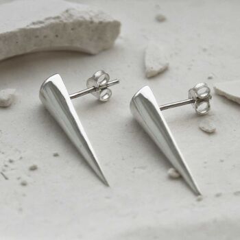 Sterling Silver Spike Studs, 7 of 8