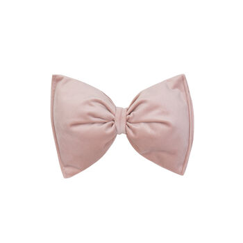 Medium Luxury Christmas Bow Pink Blush Velvet, 3 of 4