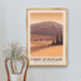 Forest Of Bowland Aonb Travel Poster Art Print, thumbnail 5 of 8
