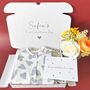 Personalised Baby's First Valentine's Day Love Heart Gift Set, thumbnail 3 of 6