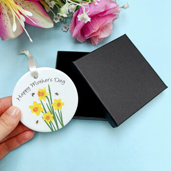 Personalised Mother's Day Daffodil Decoration, 6 of 6