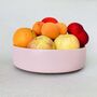 Antique Painted Pink Wooden Fruit Bowl ~ Six, thumbnail 6 of 11