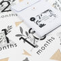 Mono Baby Milestone Memory Cards, thumbnail 10 of 12