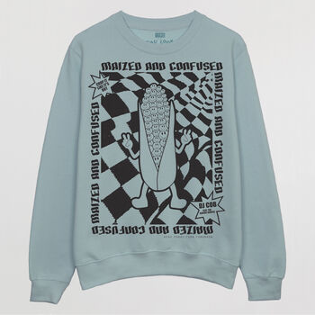 Maized And Confused Women's Festival Sweatshirt, 3 of 3
