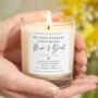 Parents Anniversary Candle, Wedding Anniversary Gift For Mum And Dad, thumbnail 1 of 8