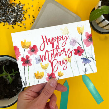 Happy Mothers Day Plantable Card, 2 of 6