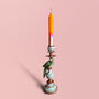 Green Parrot Bird Candlestick Set, thumbnail 3 of 4
