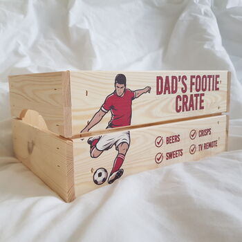 Personalised Football Snack Crate, 2 of 3