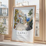 Travel Poster Of Capri, thumbnail 2 of 7