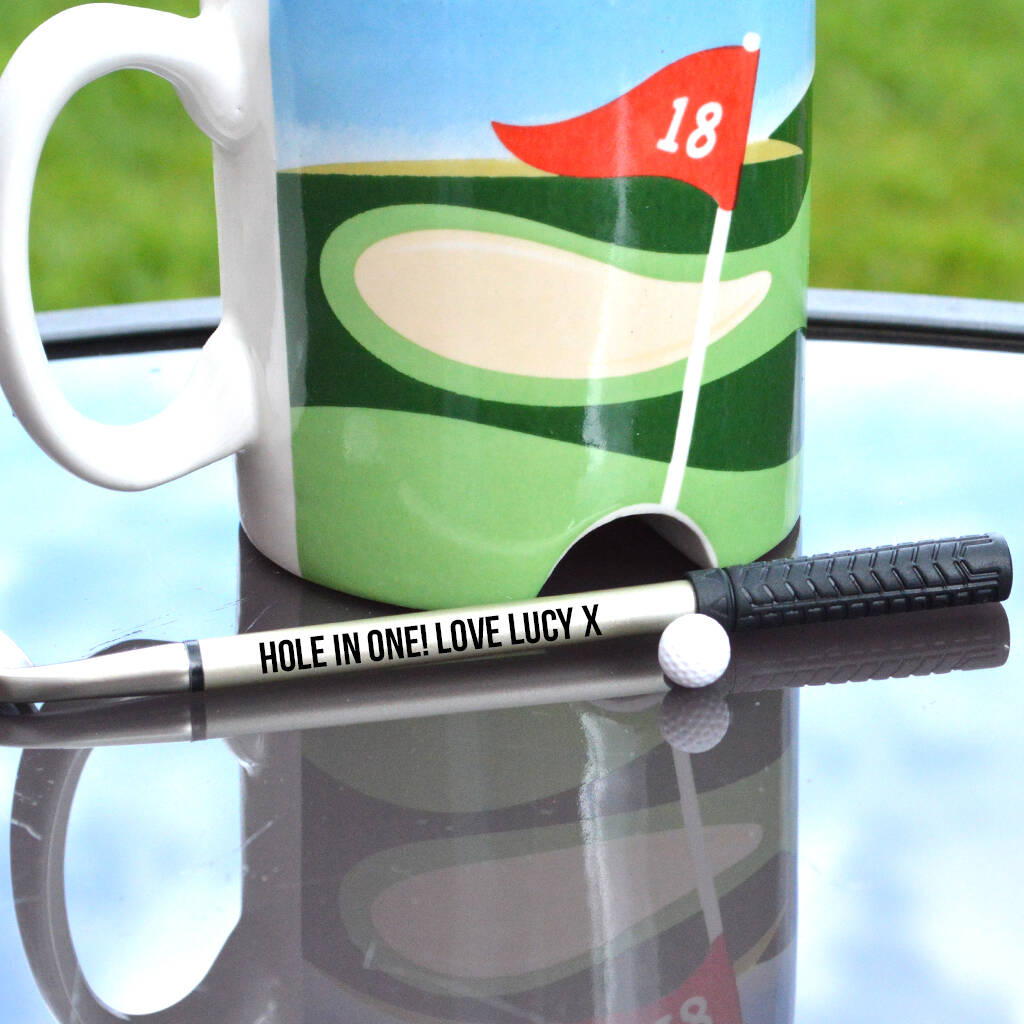Grand innovations Home Sports Golf Mug With Putter Pen Set Novelty Sports